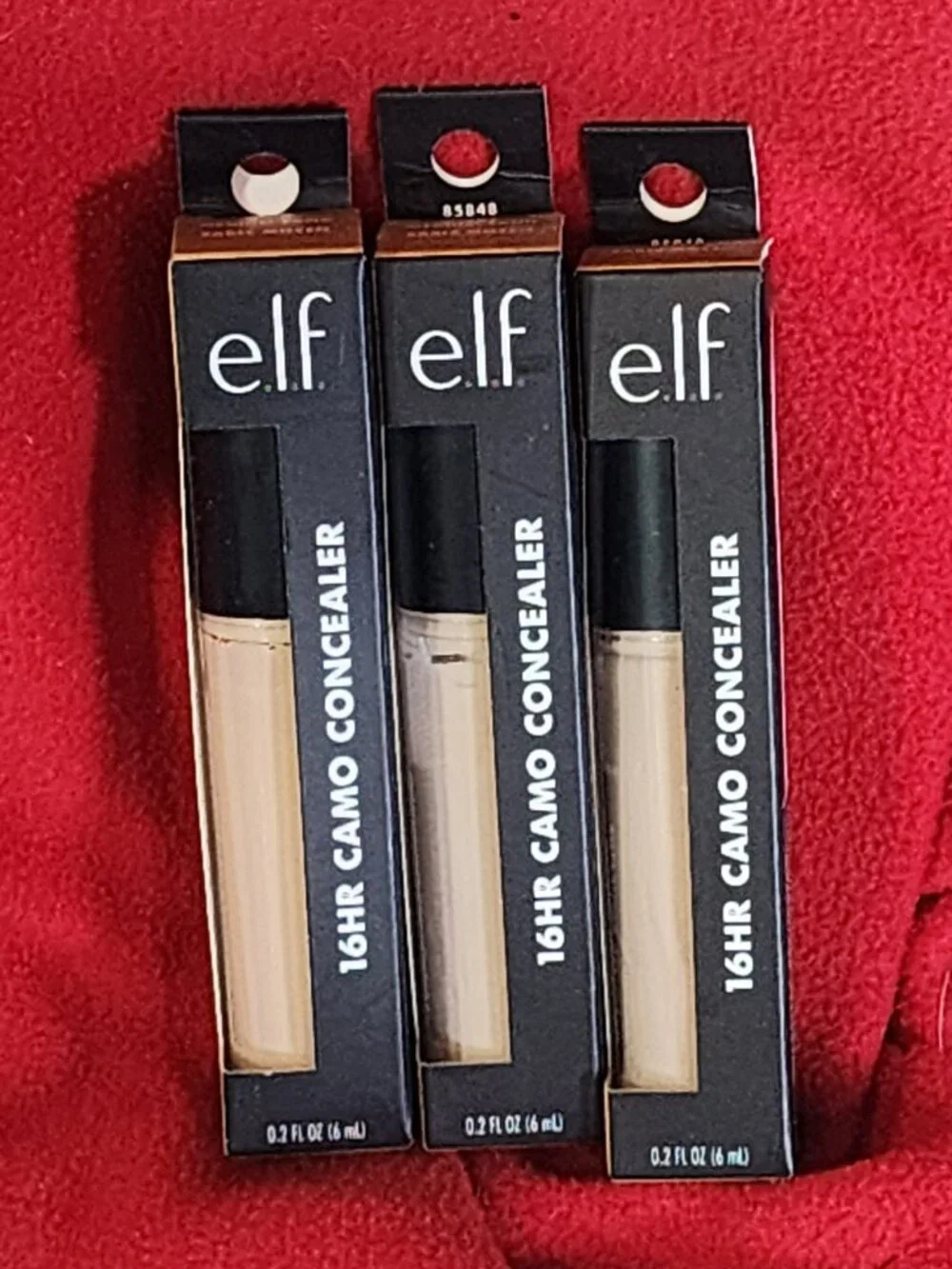 E.L.F. 16HR Camo Concealer .2fl oz. Full Coverage Matte Finish Medium Sand 3CT